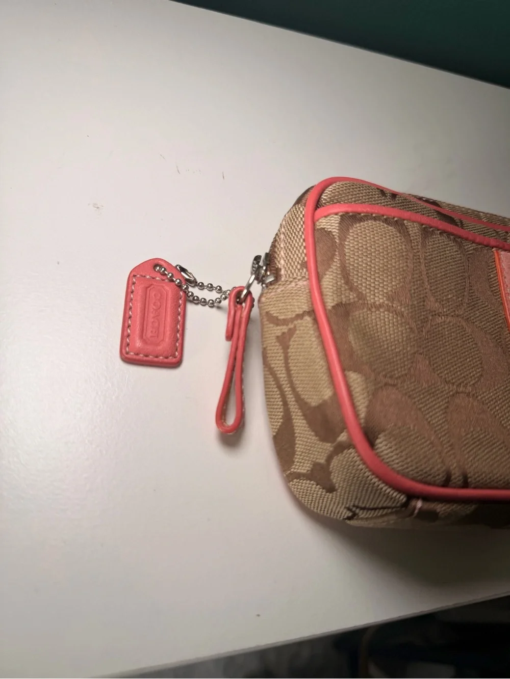 Coach Signature Canvas Belt Bag
